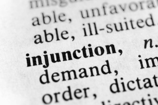 Injunction